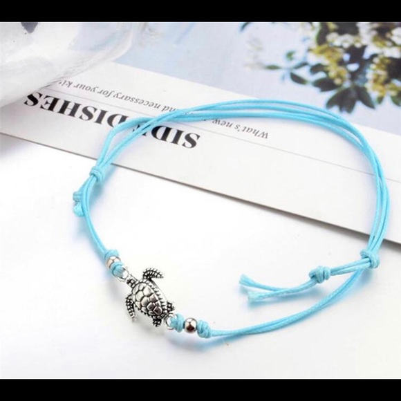 Turtle ankle bracelet 3 choices - Picture 3 of 5